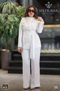 White Tailored Pants